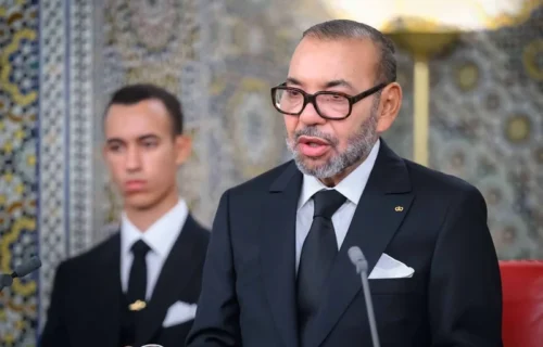 الملك يبارك عيد جمهورية قيرغيزيا